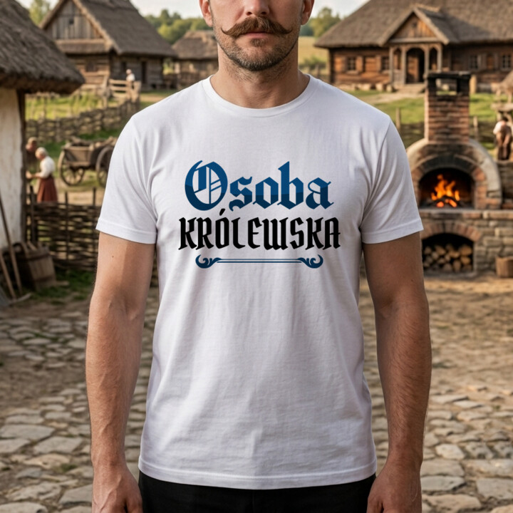 Osoba królewska - męska koszulka na prezent dla fanów serialu 1670