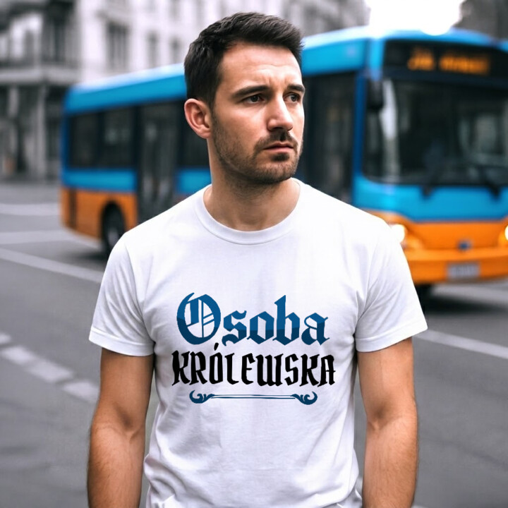Osoba królewska - męska koszulka na prezent dla fanów serialu 1670