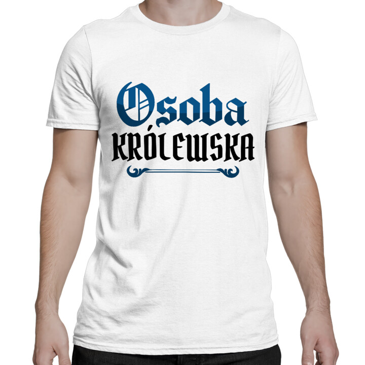Osoba królewska - męska koszulka na prezent dla fanów serialu 1670