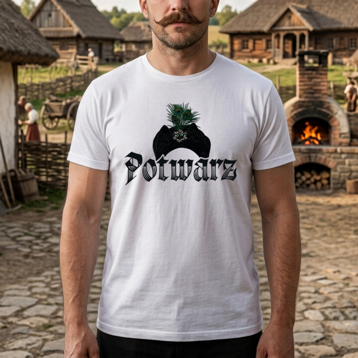 Potwarz - męska koszulka na prezent dla fanów serialu 1670