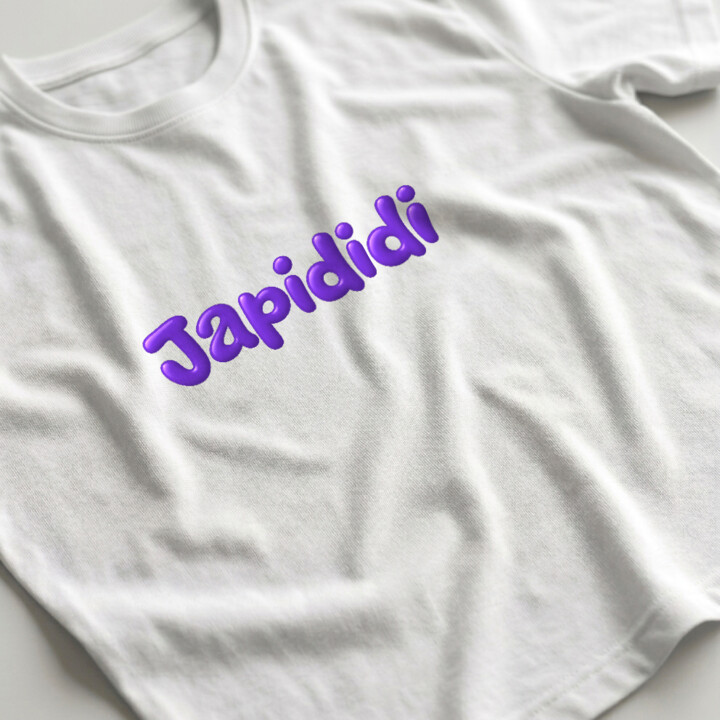 Koszulka męska Japididi - nadruk z modnym hasłem