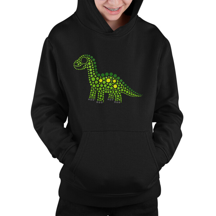 Dinozaur z kropek - dzień kropki - dziecięca bluza na prezent
