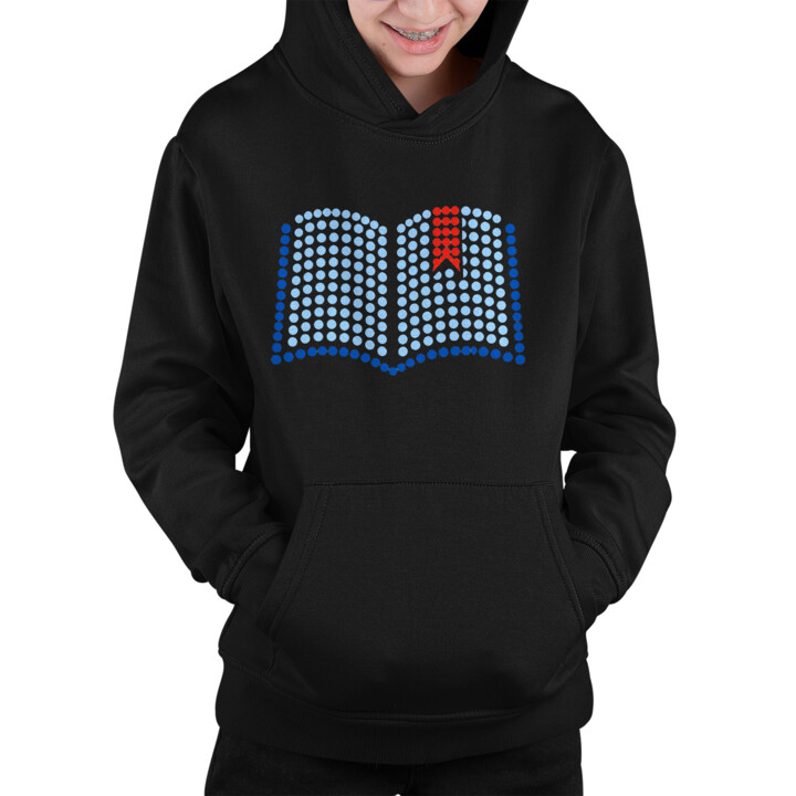 Książka z kropek - dzień kropki - dziecięca bluza na prezent