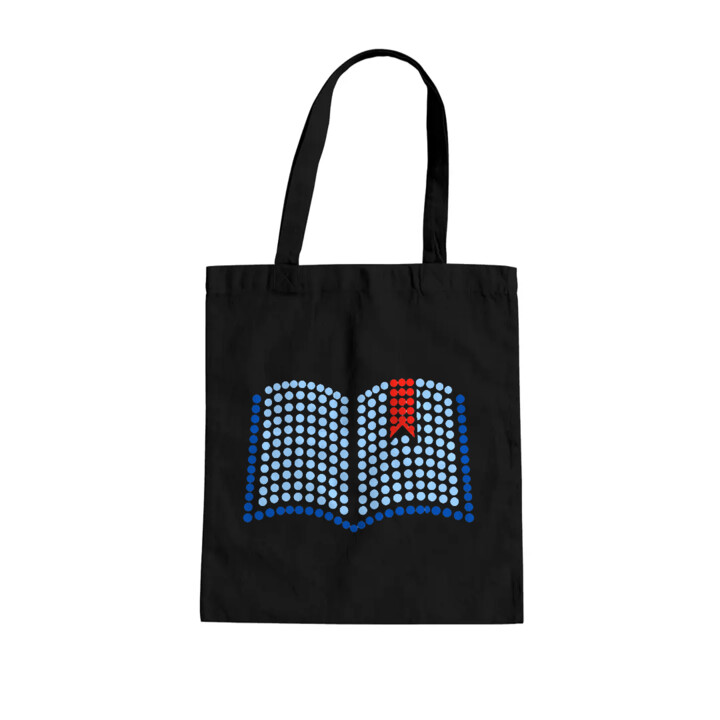Książka z kropek - dzień kropki - torba na prezent