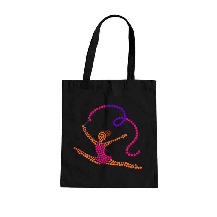 Gimnastyka z kropek - dzień kropki - torba na prezent