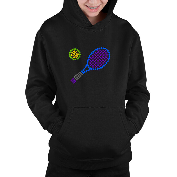 Tenis z kropek - dzień kropki - dziecięca bluza na prezent