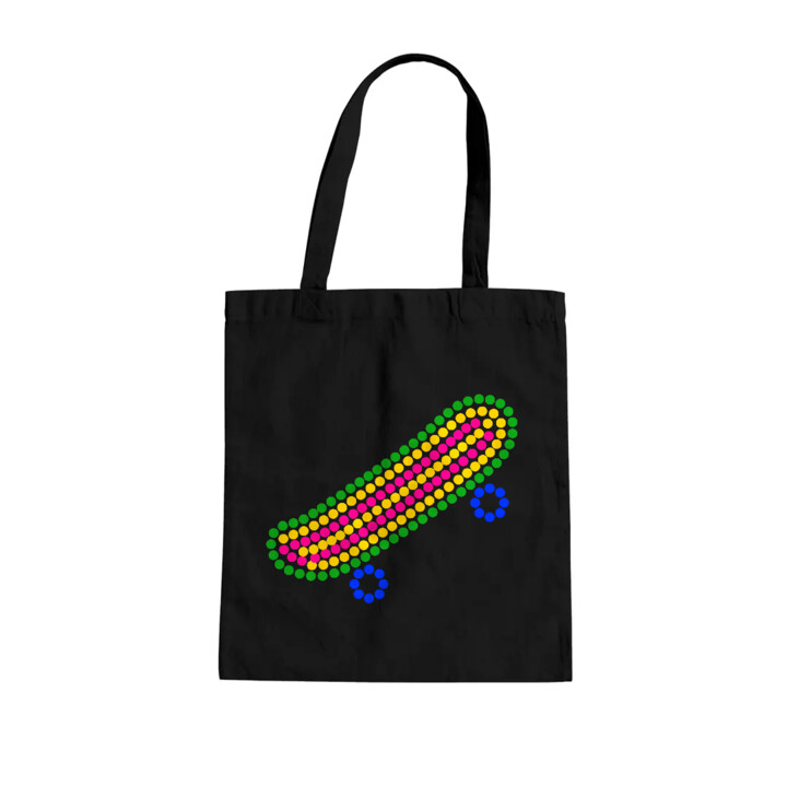 Deskorolka z kropek - dzień kropki - torba na prezent