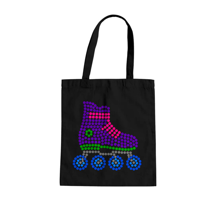 Rolki z kropek - dzień kropki - torba na prezent