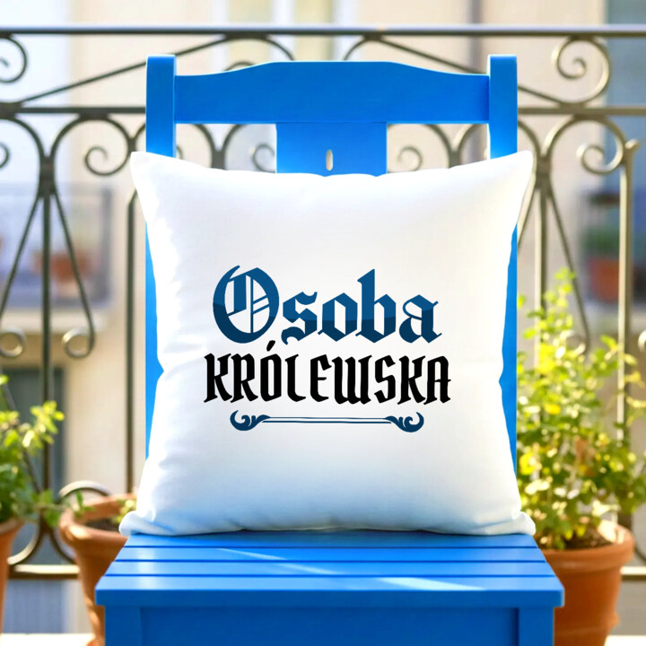 Osoba królewska - poduszka na prezent dla fanów serialu 1670