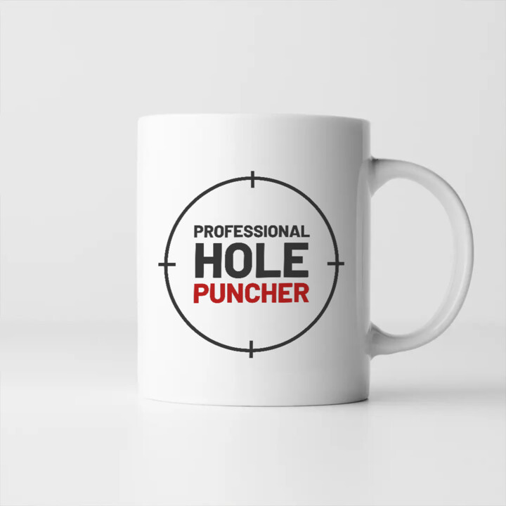Professional hole puncher - kubek dla strzelca