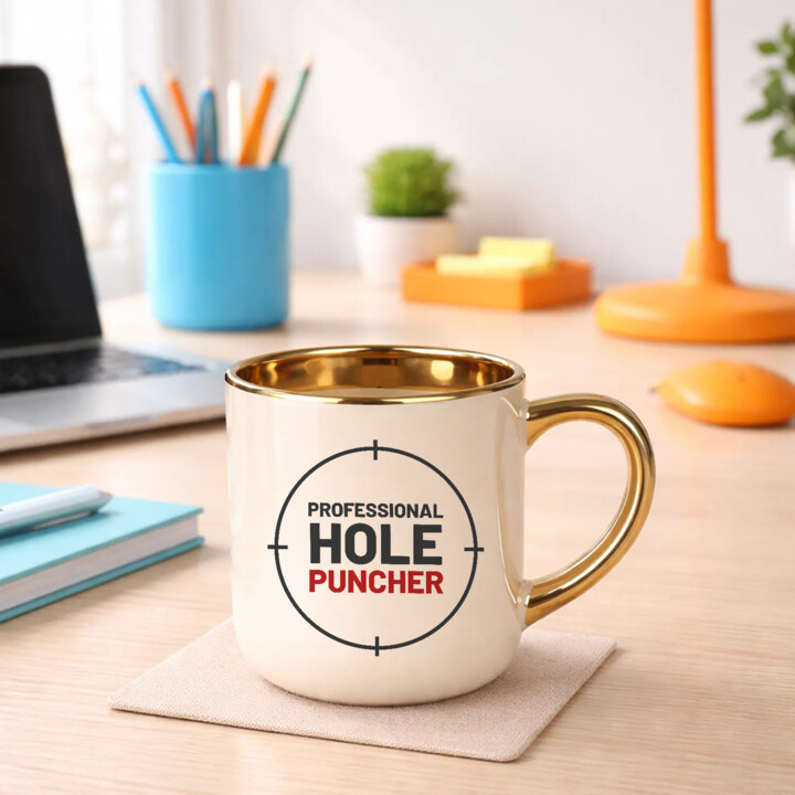 Professional hole puncher - kubek elegancki dla strzelca