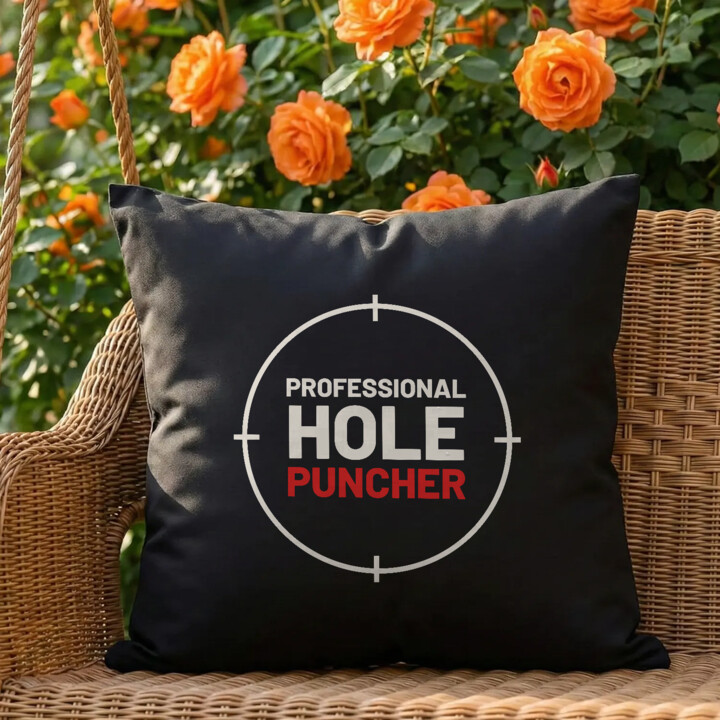 Professional hole puncher - czarna poduszka dla strzelca
