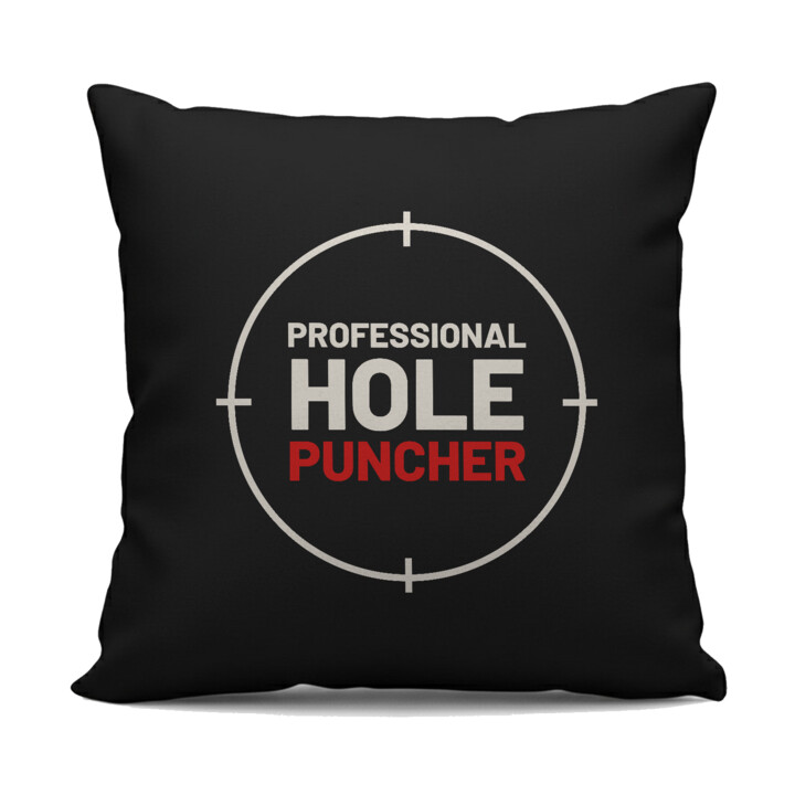 Professional hole puncher - czarna poduszka dla strzelca