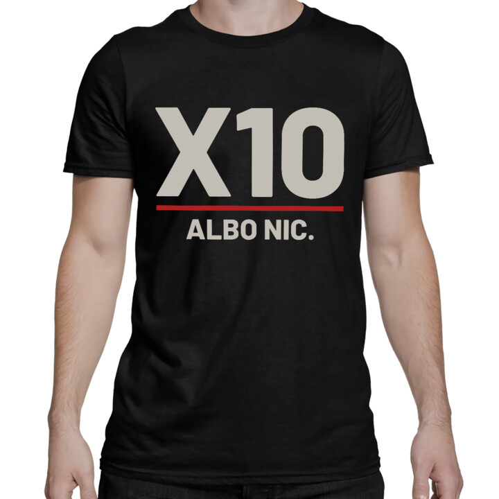 X10 albo nic - męska koszulka dla strzelca