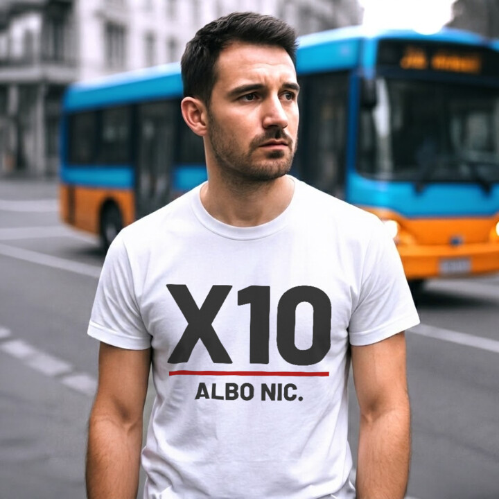 X10 albo nic - męska koszulka dla strzelca