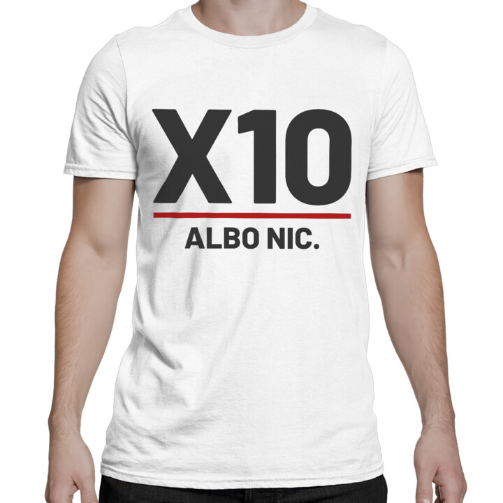 X10 albo nic - męska koszulka dla strzelca