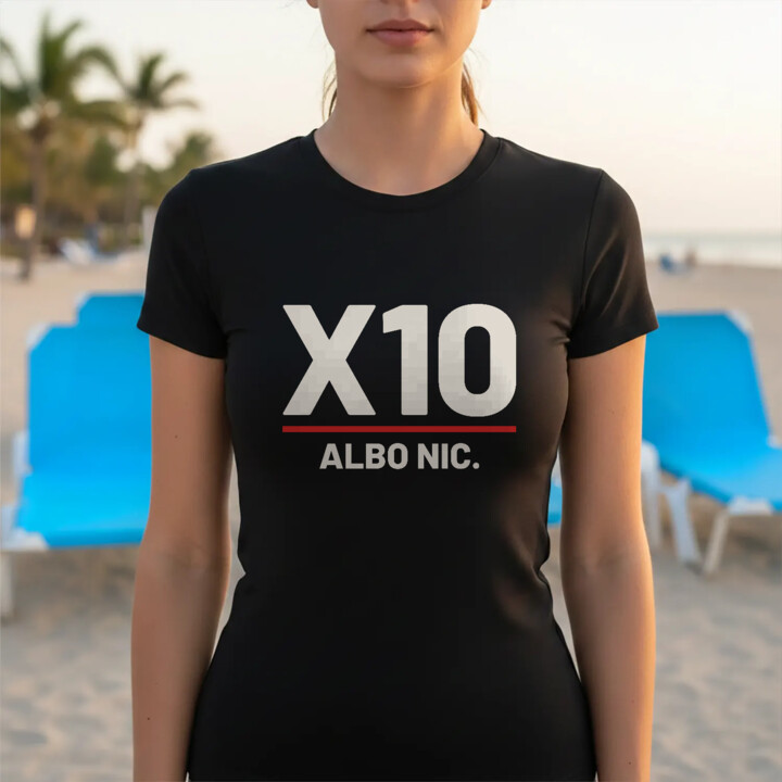 X10 albo nic - damska koszulka dla strzelca