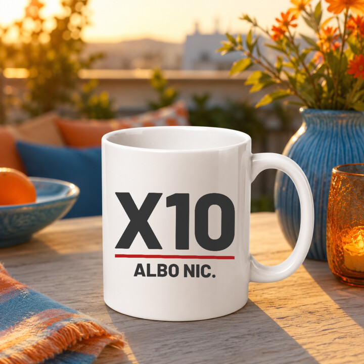 X10 albo nic - kubek dla strzelca