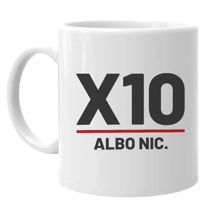 X10 albo nic - kubek dla strzelca