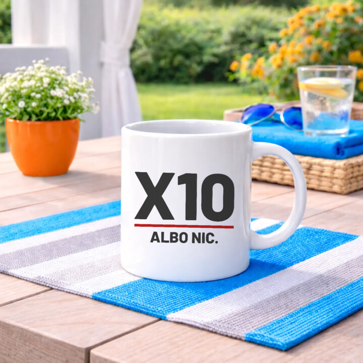 X10 albo nic - kubek dla strzelca