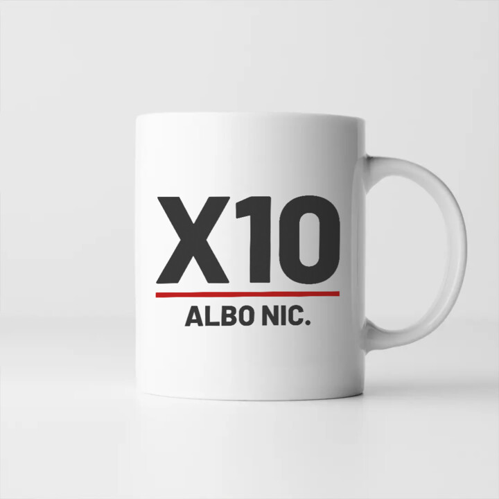 X10 albo nic - kubek dla strzelca