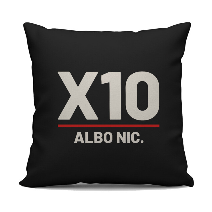 X10 albo nic - czarna poduszka dla strzelca