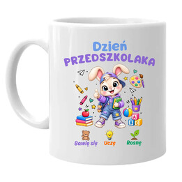 Bawię się uczę rosnę - dzień przedszkolaka - kubek na prezent