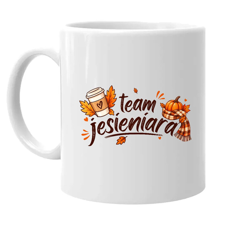 Team jesieniara - kubek na prezent