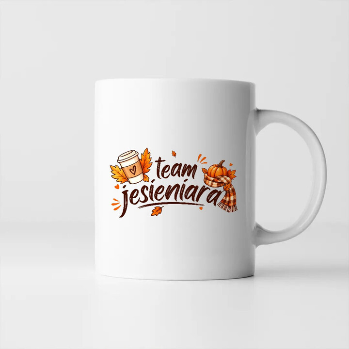 Team jesieniara - kubek na prezent