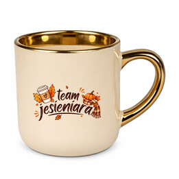 Team jesieniara - elegancki kubek na prezent