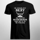 Nie znoszę być sexy, ale jestem kucharzem - męska koszulka z nadrukiem