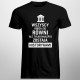 Wszyscy rodzą się równi - historyk - męska koszulka z nadrukiem