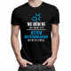 Nie mów mi jak mam żyć - biotechnolog - męska koszulka z nadrukiem