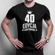 40 lat Edycja Limitowana (wersja 2) - męska koszulka z nadrukiem