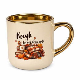 Kocyk to mój dress code - elegancki kubek na prezent