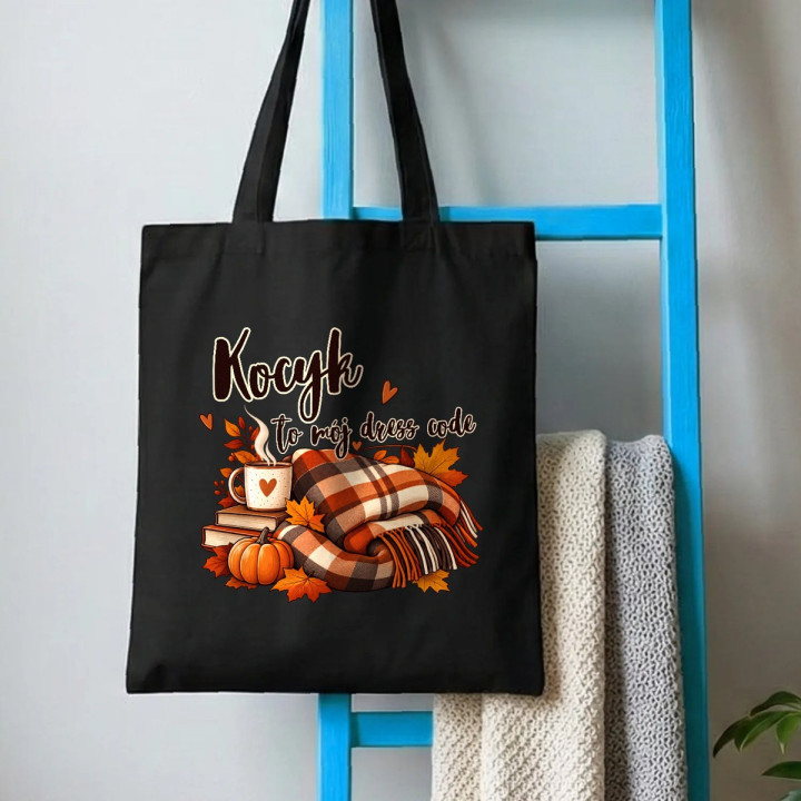 Kocyk to mój dress code - torba na prezent