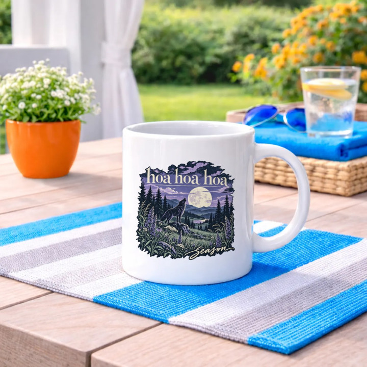 Hoa hoa hoa season - kubek na prezent