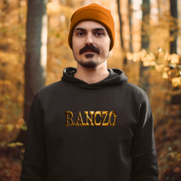 Złote logo Ranczo - męska bluza na prezent dla fanów serialu