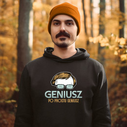 Geniusz, po prostu geniusz - męska bluza na prezent dla fanów serialu Ranczo