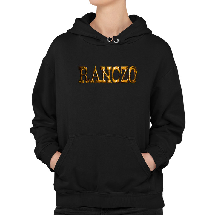 Złote logo Ranczo - damska bluza na prezent dla fanek serialu