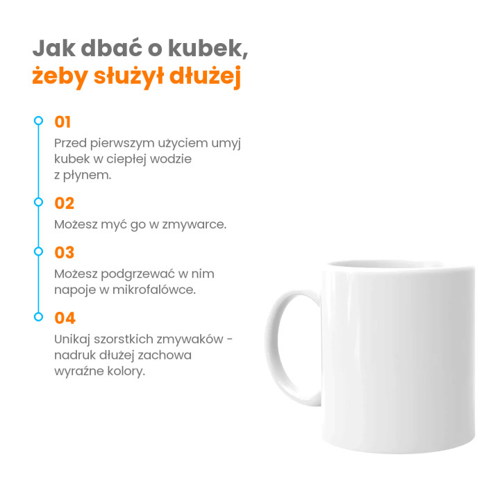 Dariusz 5/5 - najlepszy współpracownik - kubek na prezent