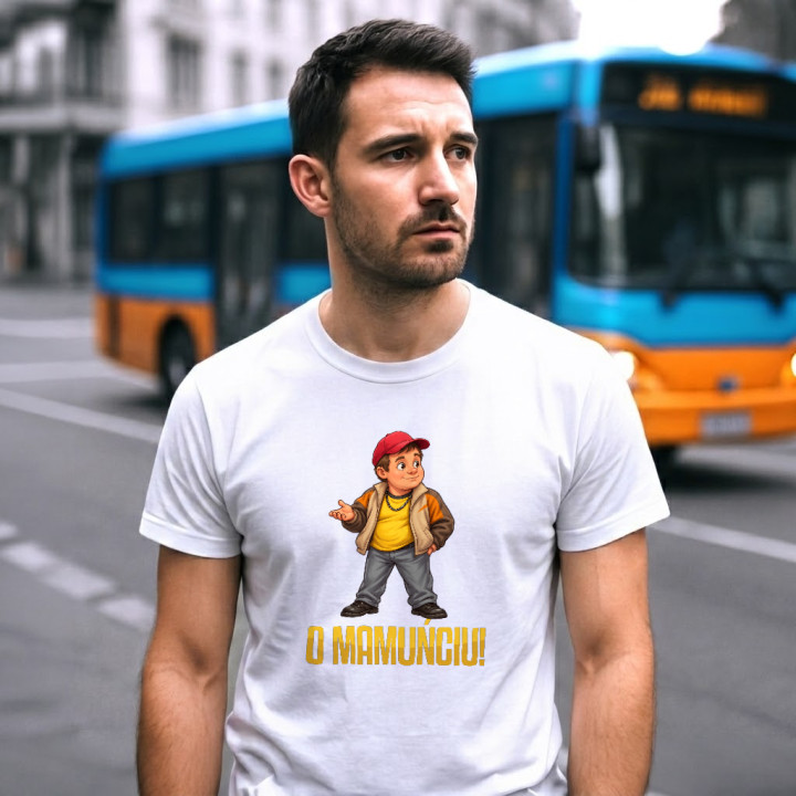 O mamuńciu! - Pietrek - męska koszulka na prezent dla fanów serialu Ranczo