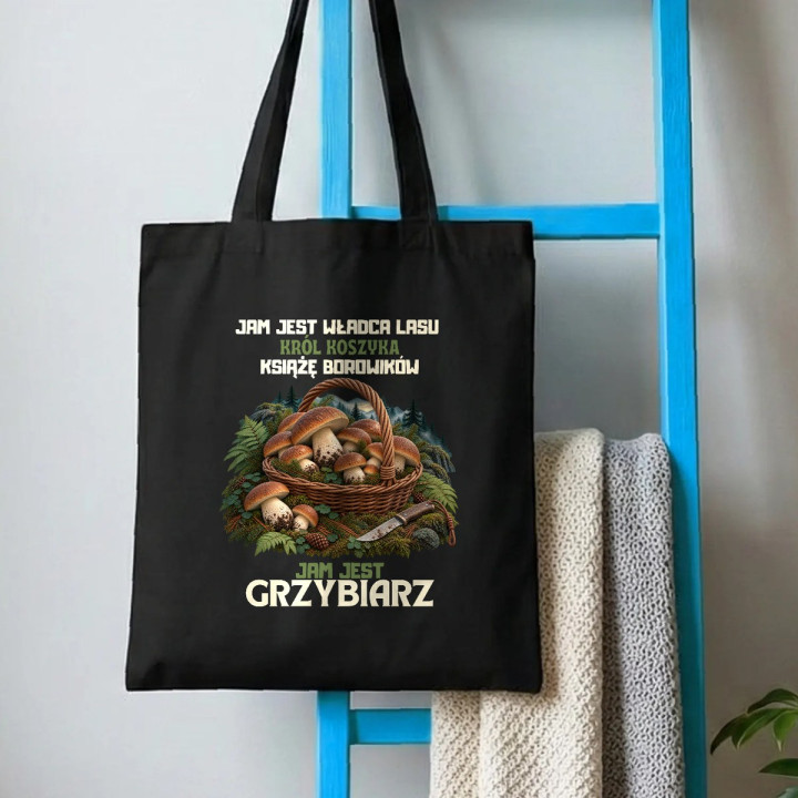 Jam jest grzybiarz - torba na prezent