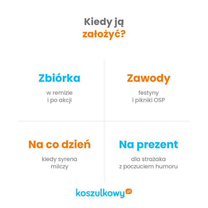 Nie mam czasu, syrena wyje - damska koszulka na prezent dla strażaczki