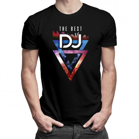 The best DJ - męska koszulka z nadrukiem