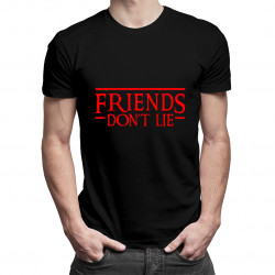 Friends don't lie - męska koszulka z nadrukiem