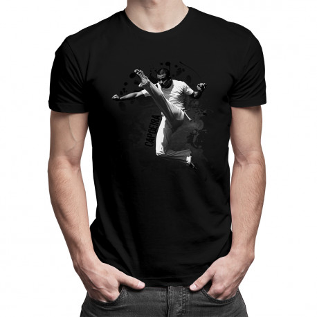 Capoeira - męska koszulka z nadrukiem