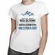 Wszystkie kobiety rodzą się równe - góry  - damska koszulka z nadrukiem