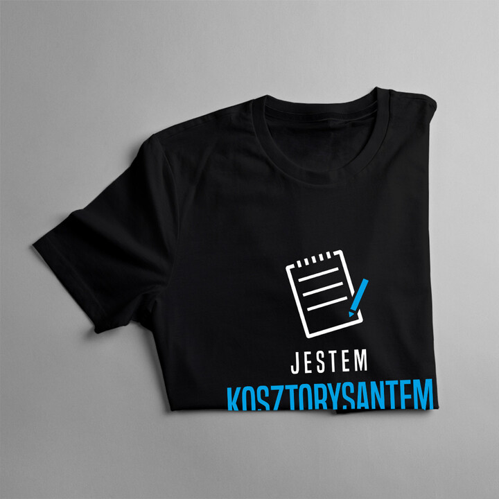 Jestem kosztorysantem, pozwól mi to zrobić - męska koszulka z nadrukiem