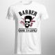 Barber zrobi to lepiej - męska koszulka z nadrukiem